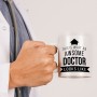 Cana personalizata cu text – Awesome doctor cadou pentru medici.