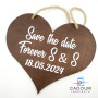 Placuta personalizata - Save the date