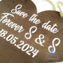 Placuta personalizata - Save the date