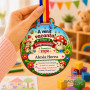 Medalie personalizata A venit vacanta Grupa Ciupercutelor din MDF cu nume copil si panglica tricolor