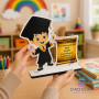 Trofeu Personalizat Absolvire Gradinita - Model Baietel