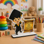 Trofeu Personalizat Absolvire Gradinita - Model Baietel
