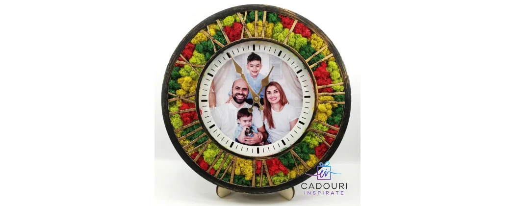 Ceasuri cu licheni stabilizati | cadouri-inspirate.ro